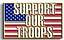 support our troops pins